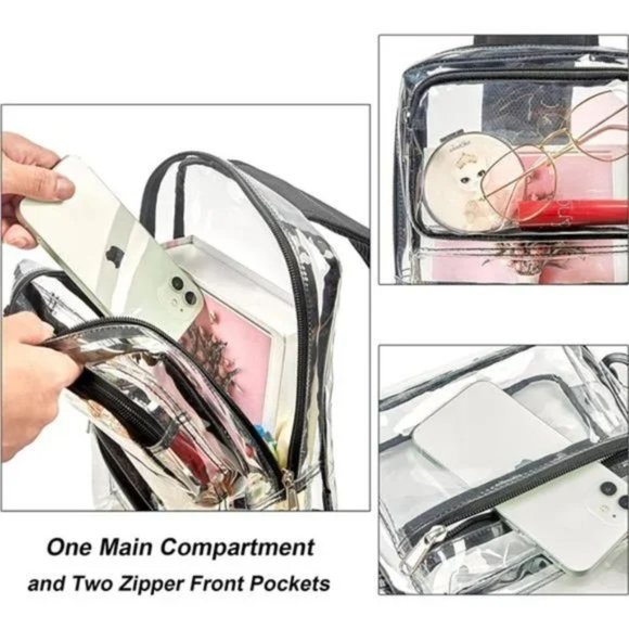 New Clear Sling Backpack Transparent Bag ✨Host Pick✨ - Picture 7 of 8